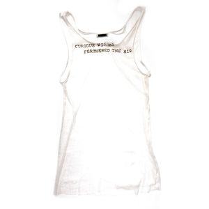 ❌SOLD❌Ann Demeulemeester Mesh Beaded Tank